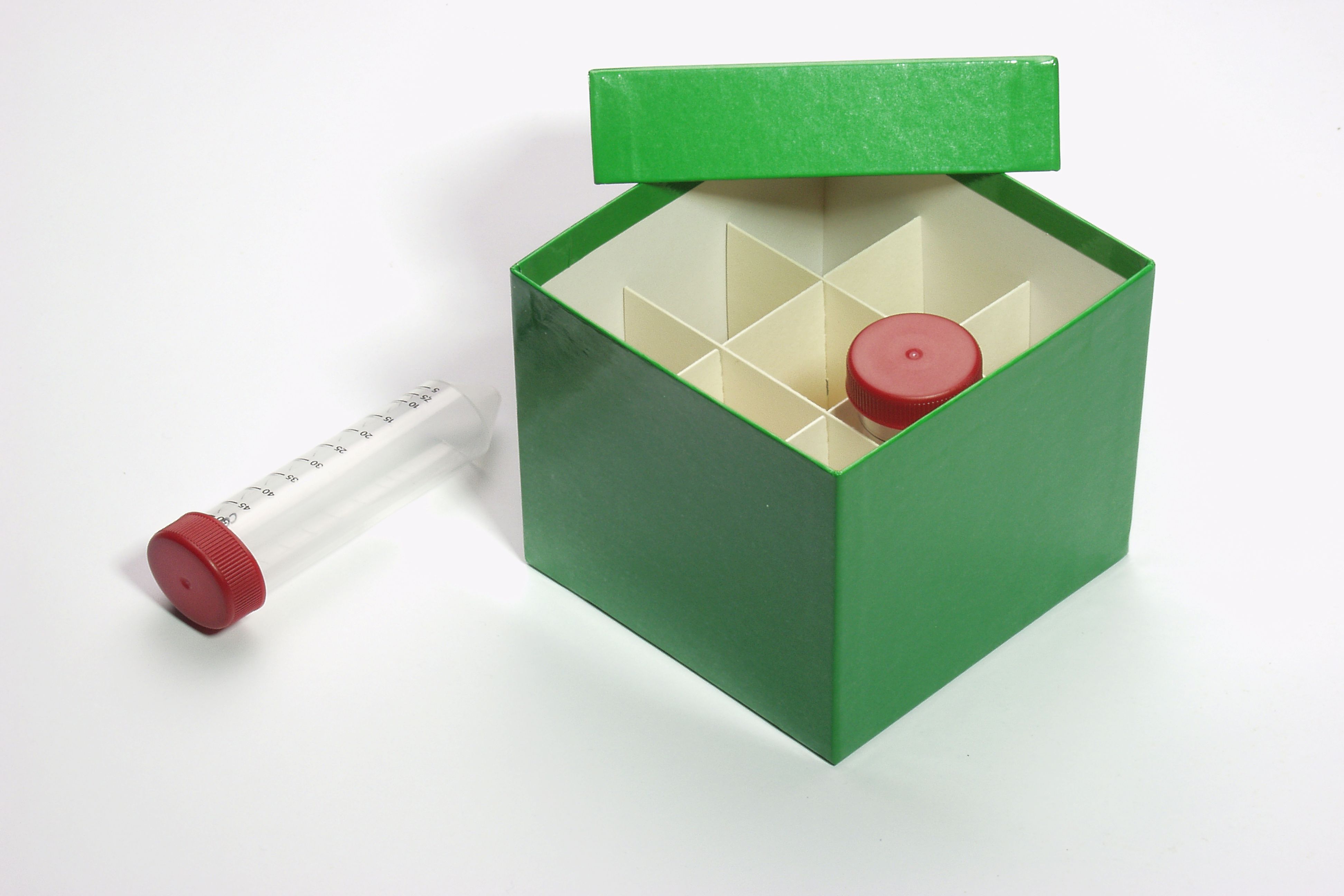 CellBox Mini, 3x3, grøn, 128mm, fiber, 34mm