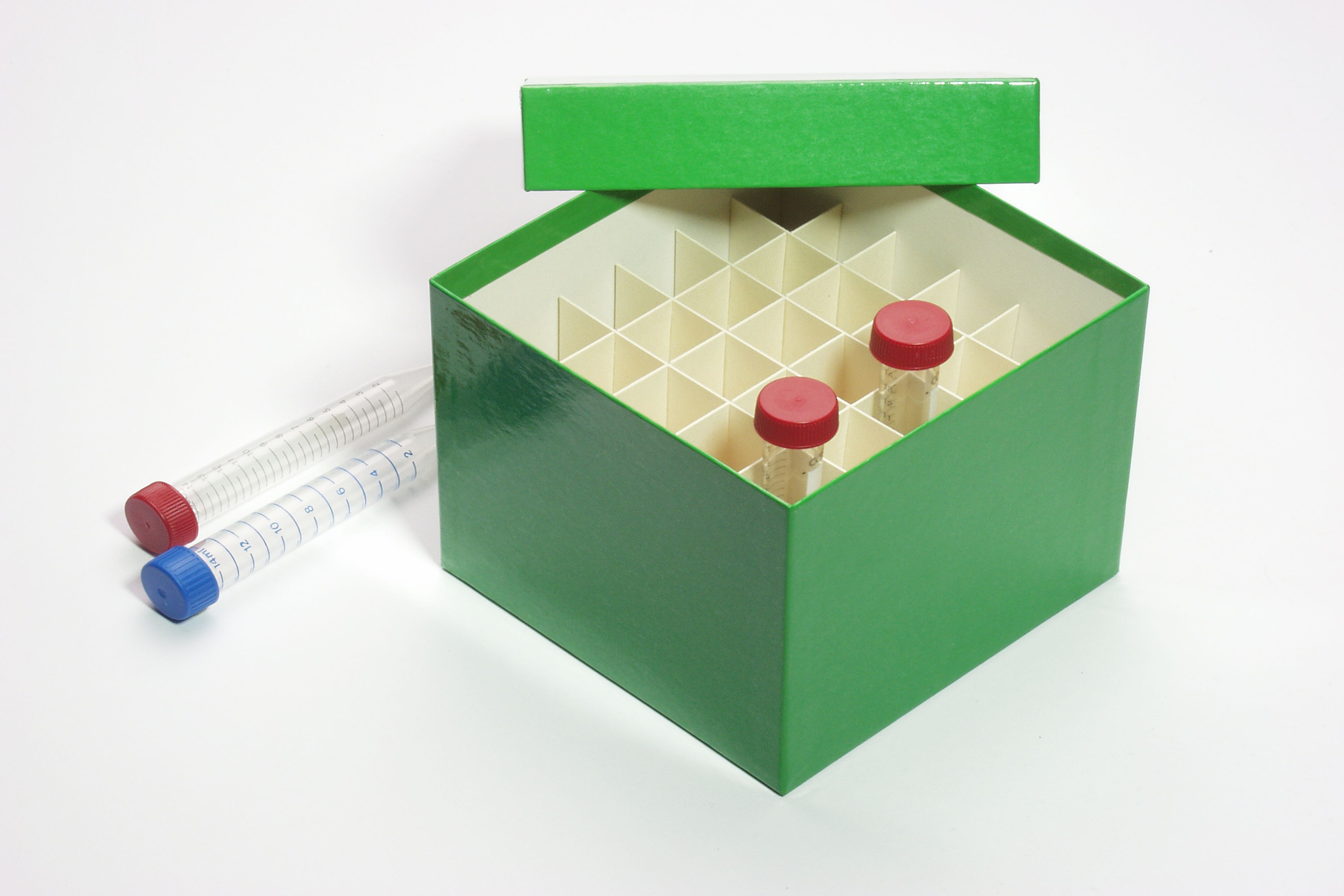 CellBox Maxi, 6x6, grøn, 128mm, fiber, 22mm