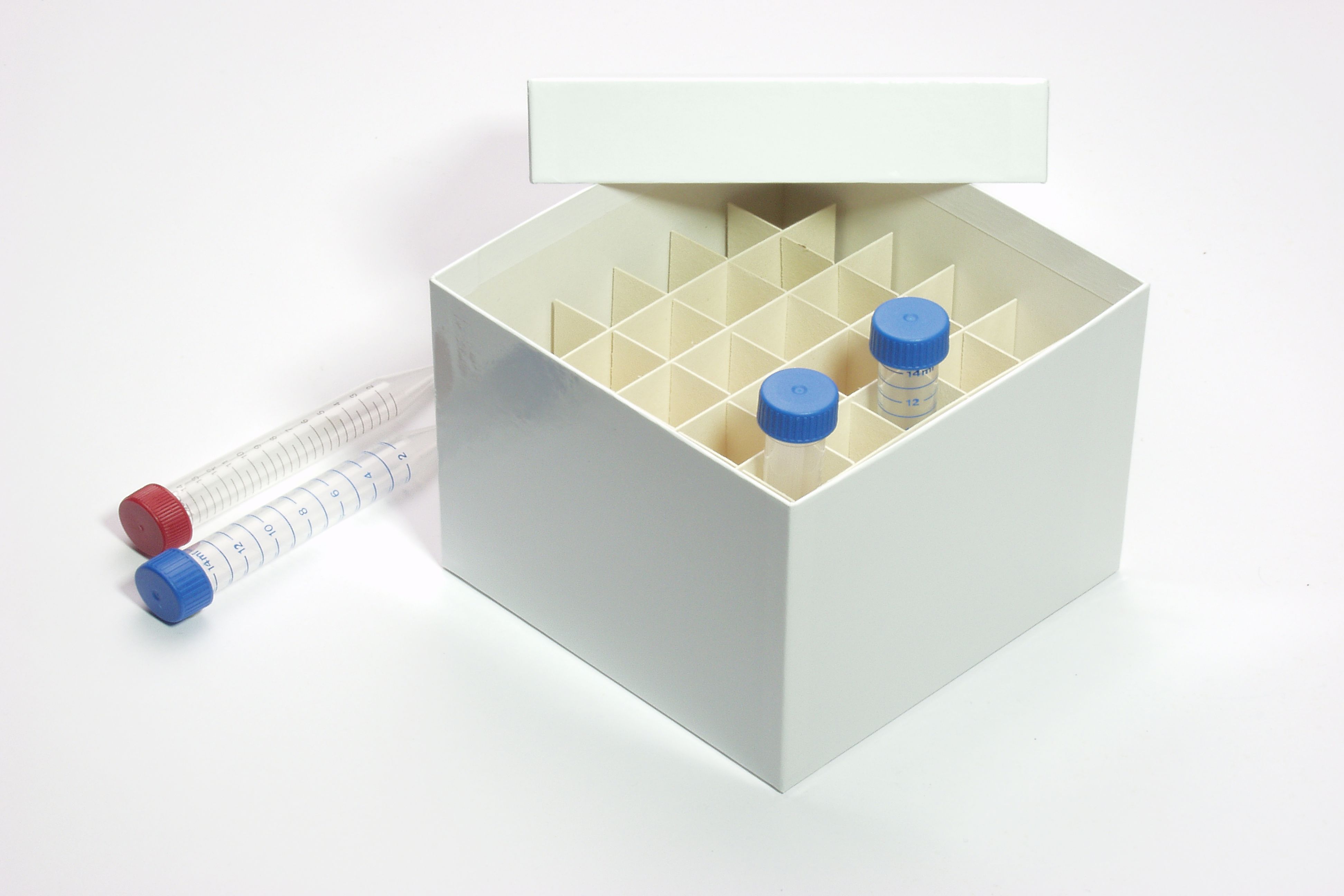 CellBox Maxi, 6x6, hvid, 128mm, fiber, 22mm