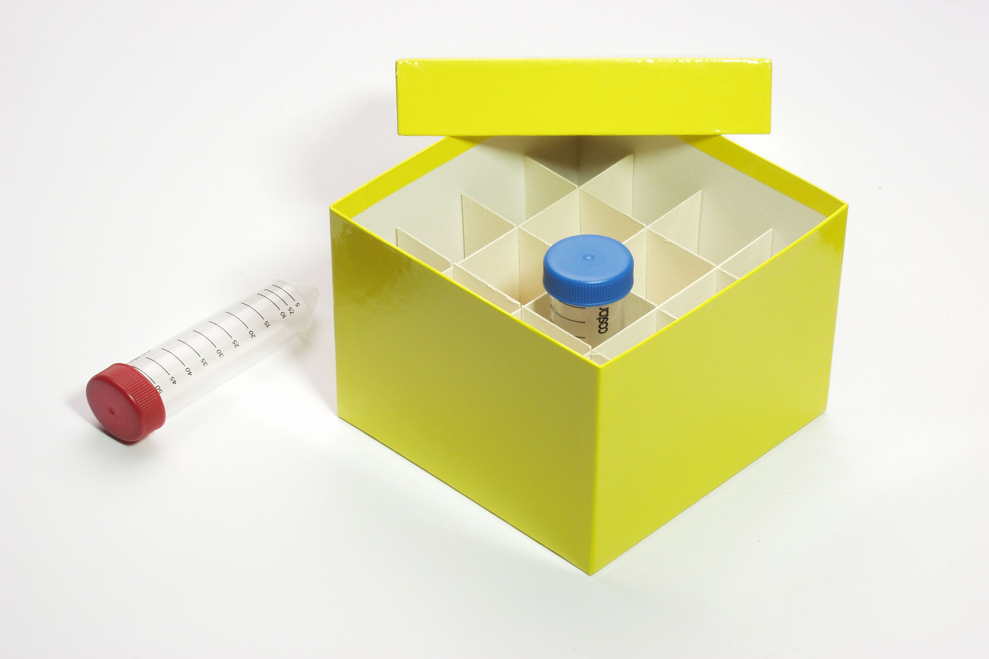 CellBox Maxi, 4x4, gul, 128mm, fiber, 34mm