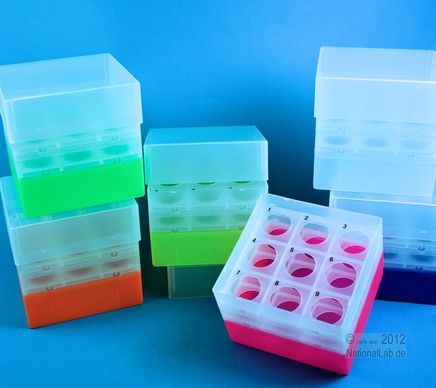 EPPi Box 128, 3x3, grøn, 128mm, fast, PC, 30mm