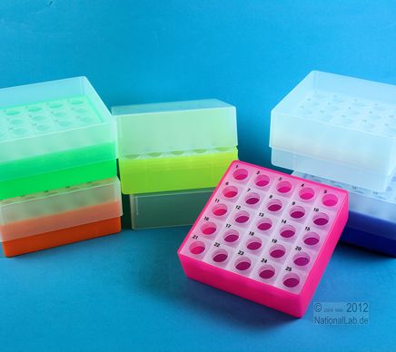 EPPi Box 67, 5x5, gul, 67mm, fast, PP, 17mm