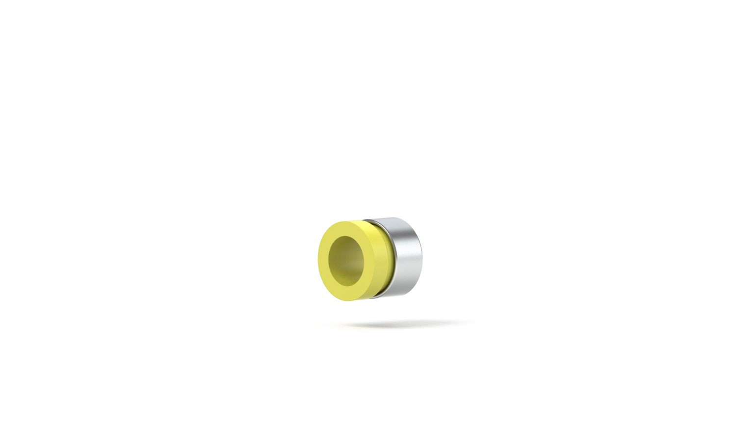 Ferrule Super Flangeless, Tefzel, 1/8", SS-ring