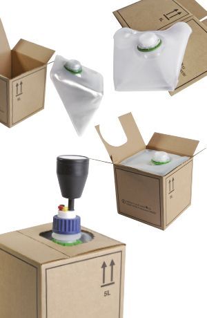 Politainer 5 liter, GL38, foldbar