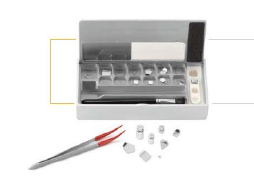 Vægtlod-sæt, Proof, 1mg-500mg, OIML F1