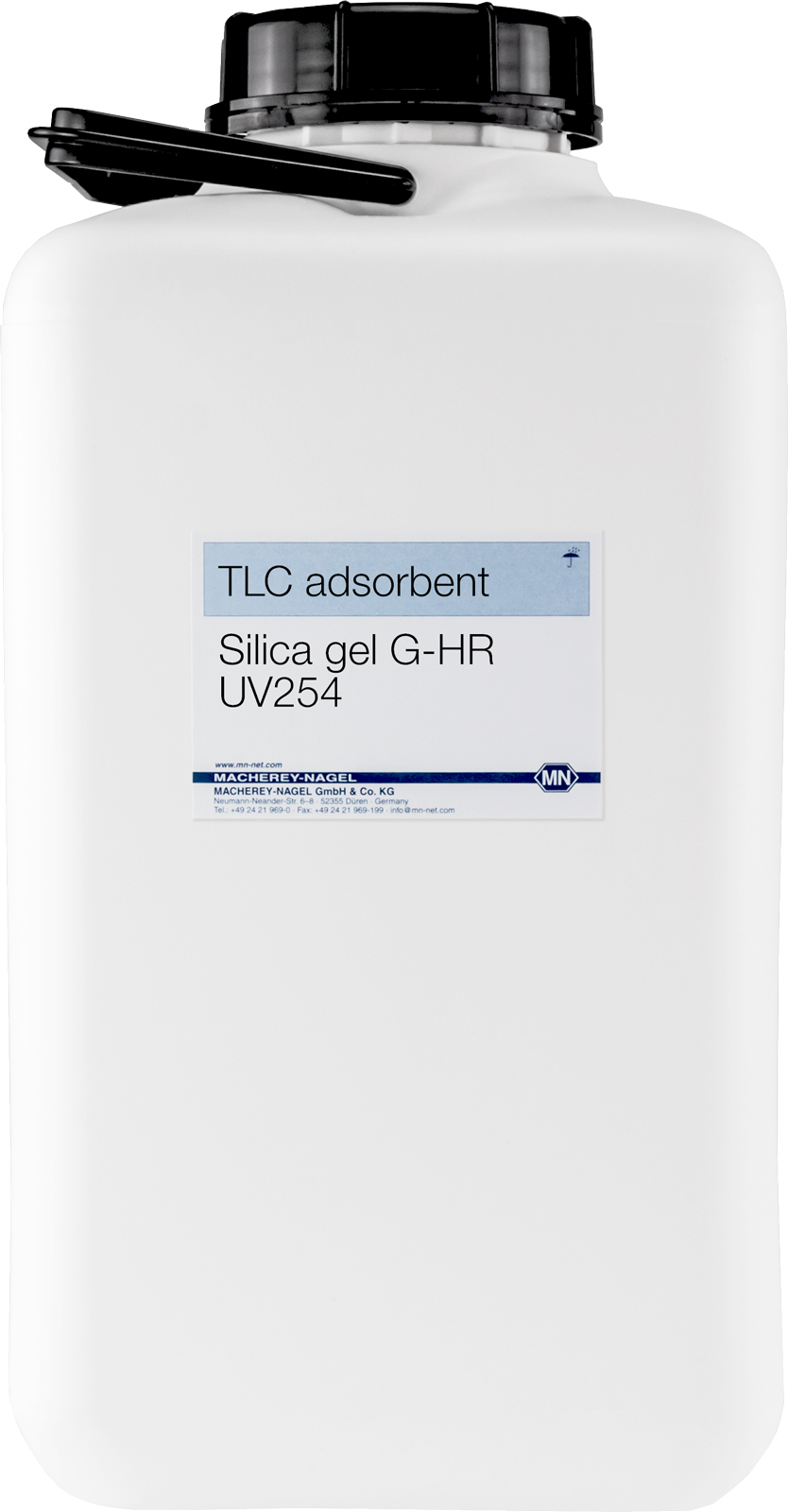Silica gel G-HR, 1000 g i plastbeholder