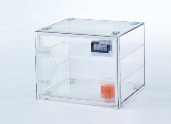 Mini-Desiccator Polycarbonate, 2 shelves