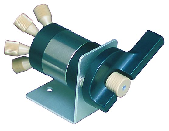 6 port 2-pos vlv, man/front, c-flow+PFC, 1/16"x0.2