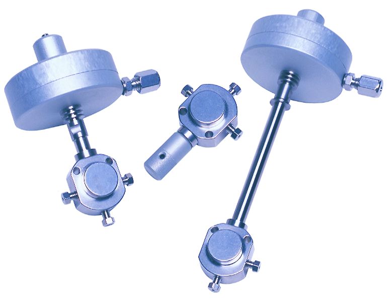 On/Off valve, man/4" knob, high temp., 2x1/16".