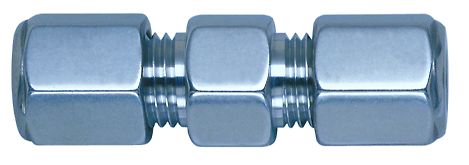 External union 1/4", 2mm bore, SS
