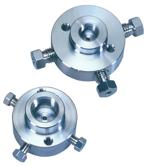 Manifold pipe adaptor, one 1/8"F-NPT/three 1/16",