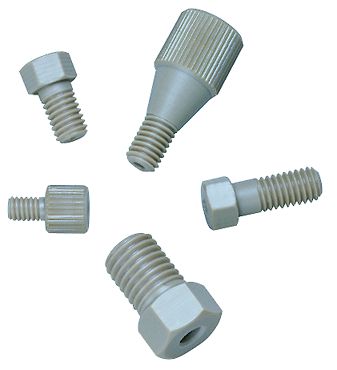 Compression screw PEEK 1/8", 10 pcs