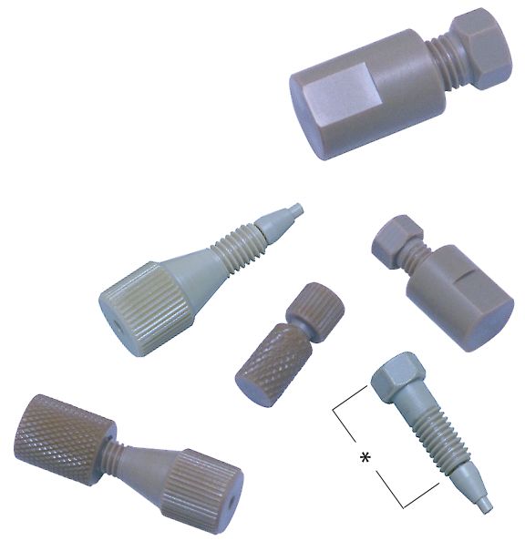 Plug 1/32", fingertight, PEEK, Cheminert