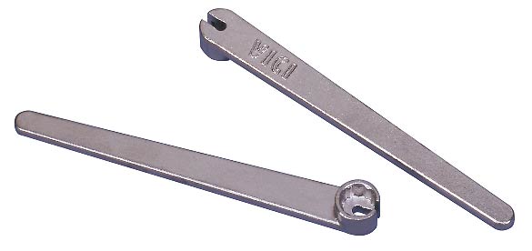 Socket wrench handle 3/16", for 1/32" nuts