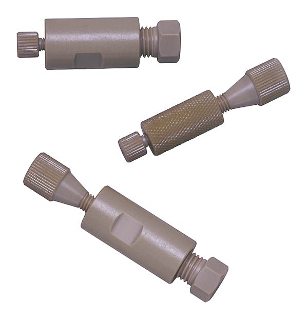 Reducing union 1/8"x1/32", 0,25mm bore, PEEK