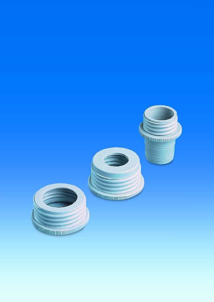 Gevind-adapter, PP, GL32, for flaske gevind GL25