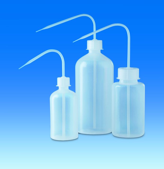 Safety wash bottles,500 ml, 12 pcs
