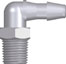 Slangestuts vinklet 4,8mm - 1/8''-27 NPT, pp