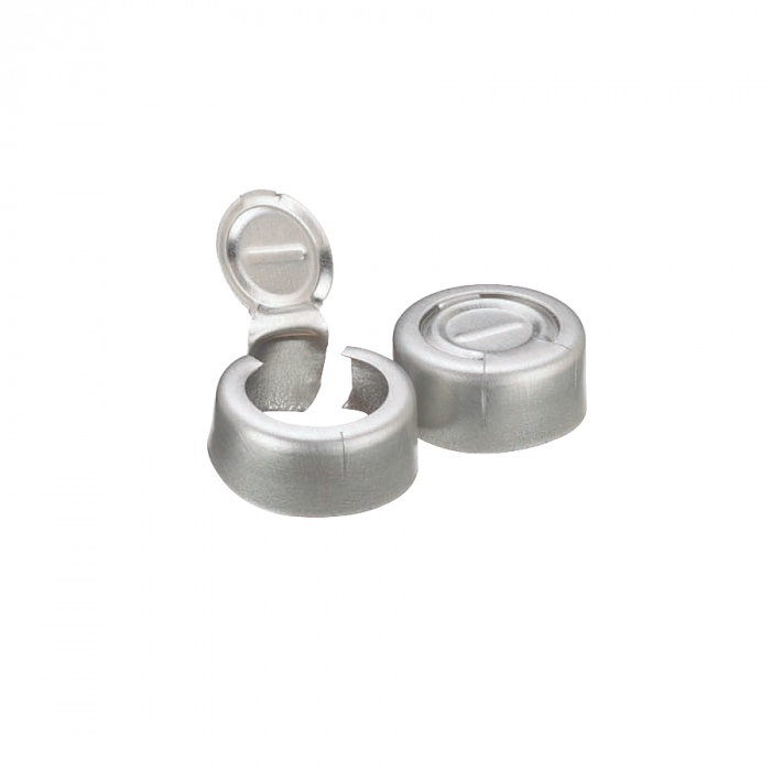 Crimp cap 13 mm, tear-off, 1000 pcs