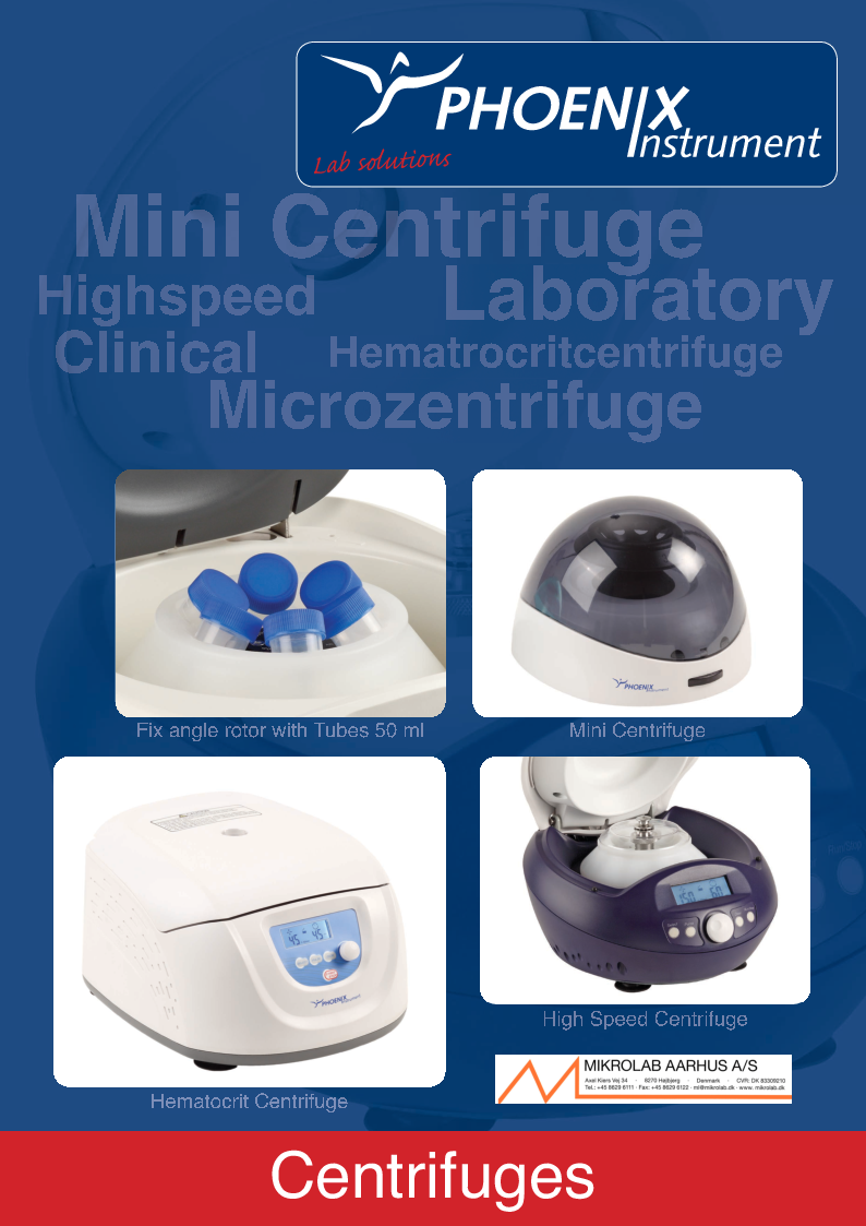 

Phoenix Centrifuges ML

