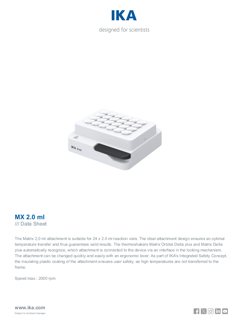 

Data Sheet MX 2.0 ml

