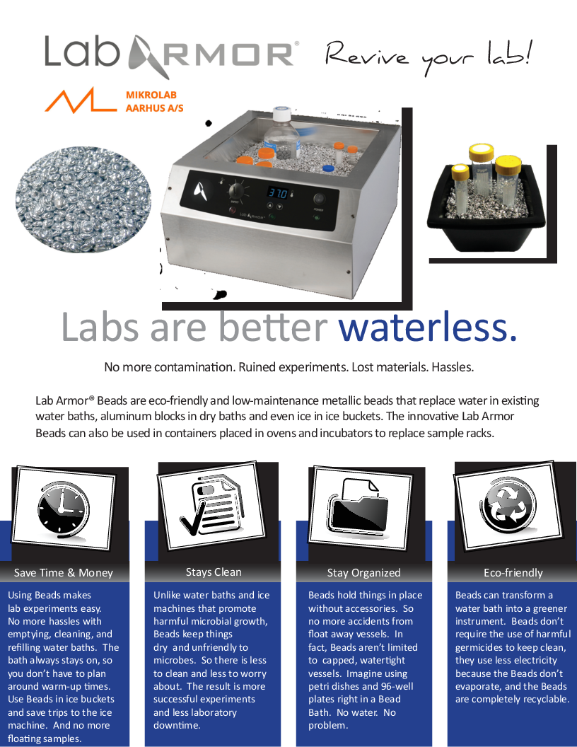 

Lab Armor Products Brochure Flyer


