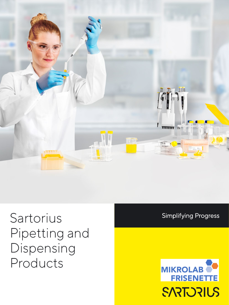 

Sartorius Pipetting and Dispensing Products

