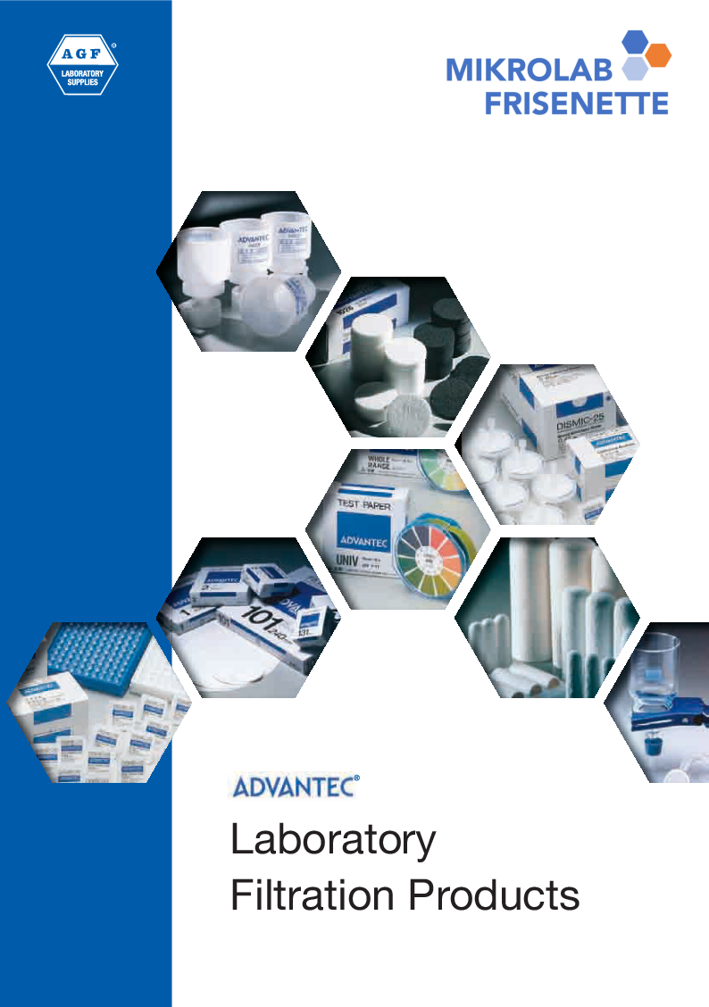 

Advantec Laboratory Filtration Products

