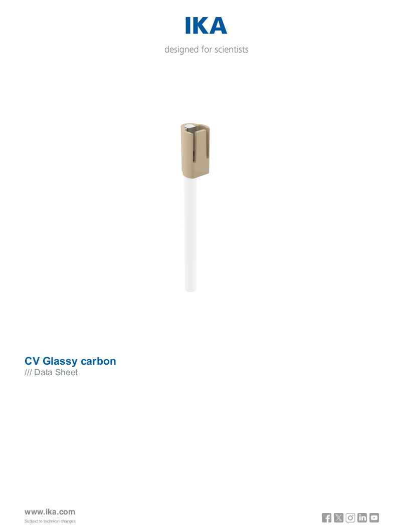 

Data Sheet CV Glassy carbon

