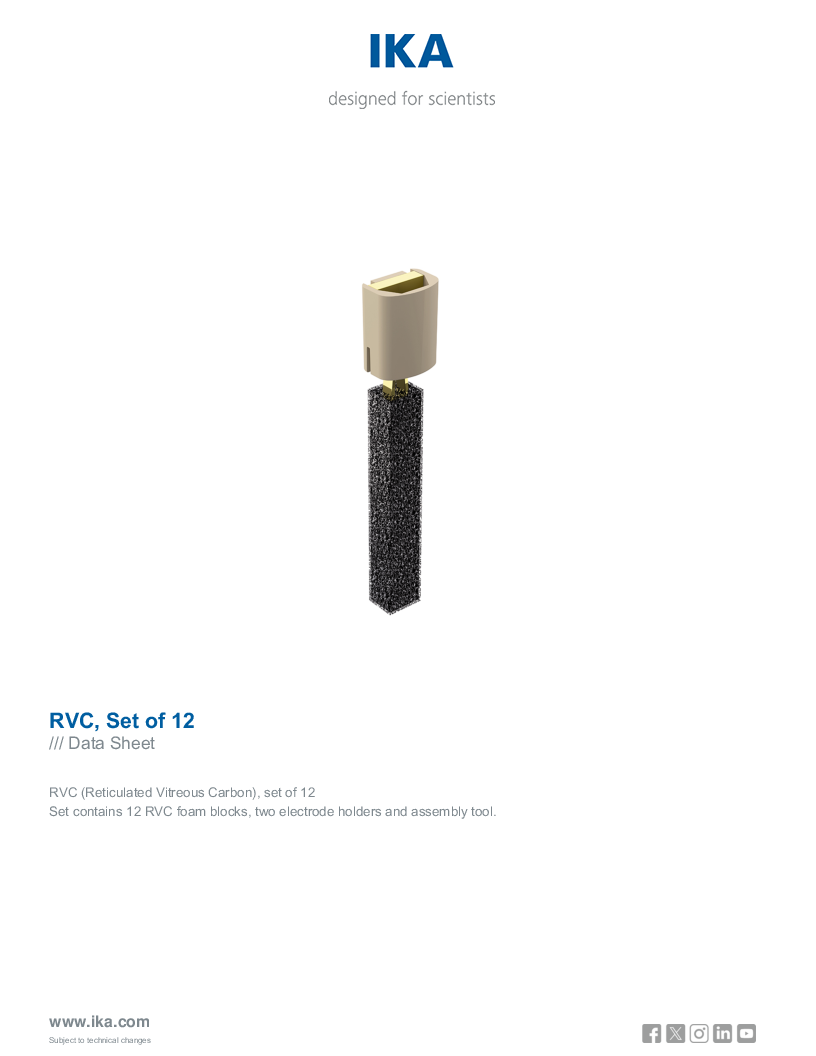 

Data Sheet RVC Set of 12

