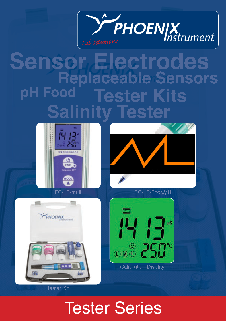

Phoenix Tester   pH, Cond., Multi ML


