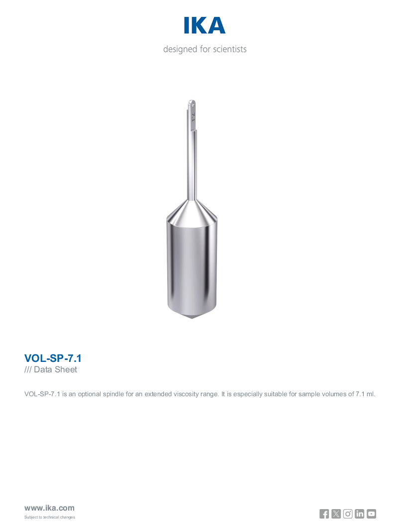 

Data Sheet VOL SP 7.1

