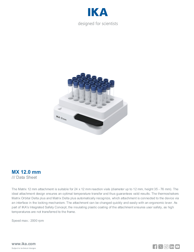 

Data Sheet MX 12.0 mm


