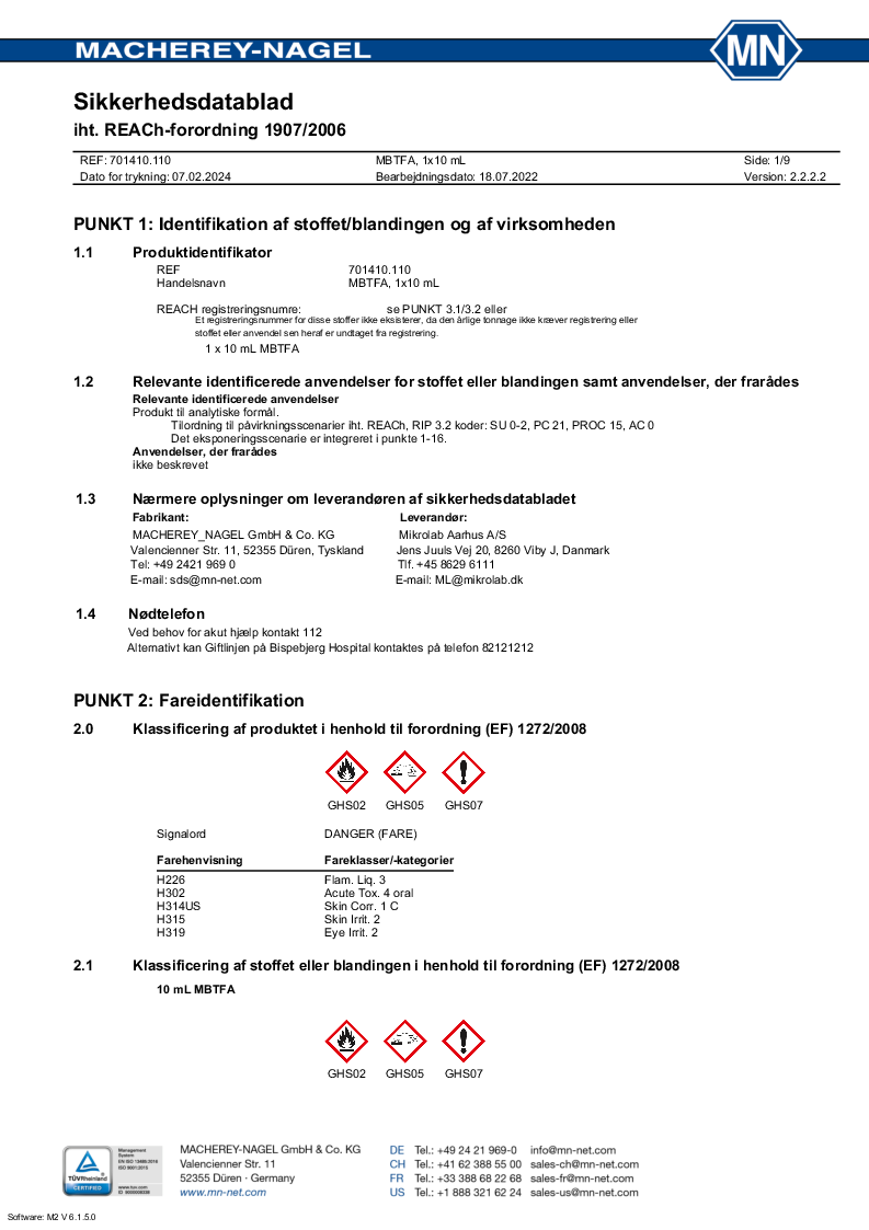 

Acyleringsreagens MBTFA, 1x10ml

