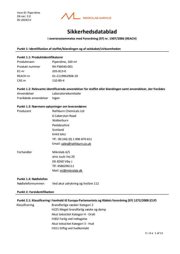 

Piperidine

