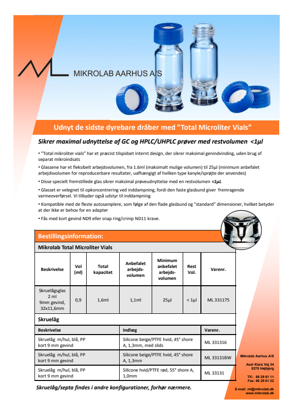 

Total Microliter Vials DK

