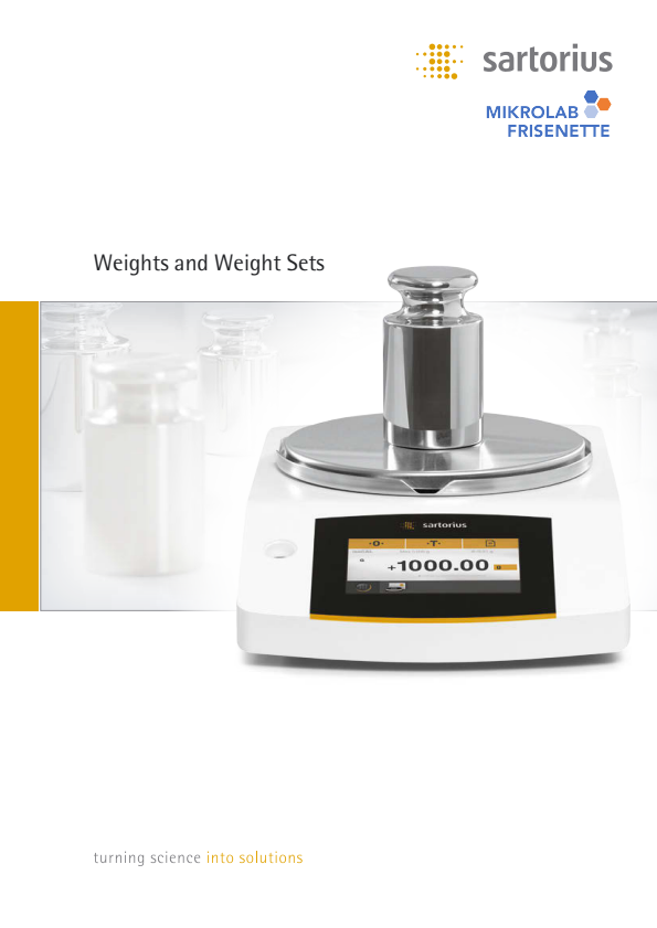 

Broch Weights and Weight Sets W  1509 e

