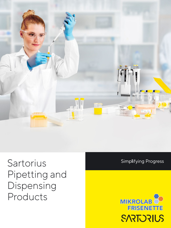 

Sartorius Pipetting and Dispensing Products

