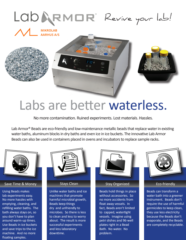 

Lab Armor Products Brochure Flyer

