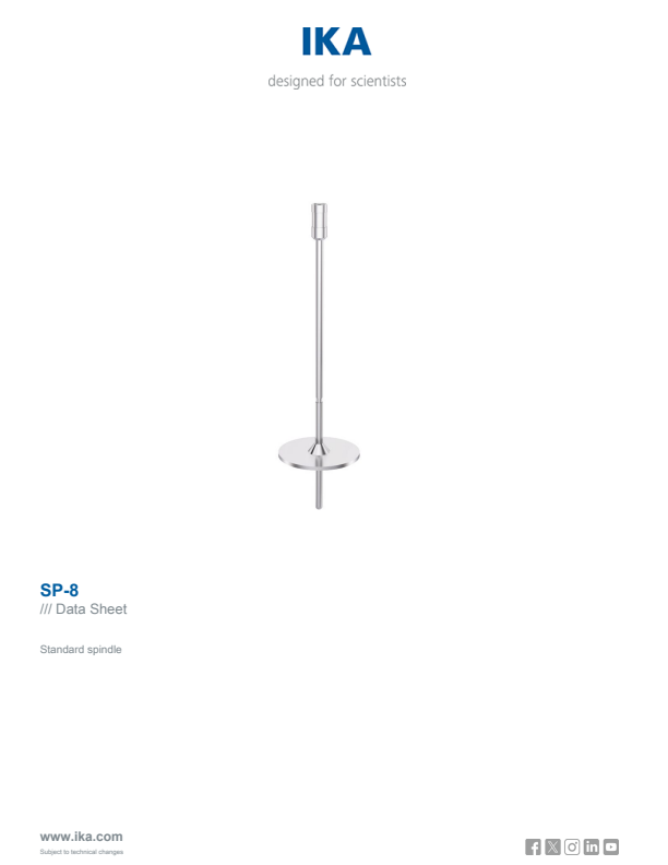 

Data Sheet SP 8

