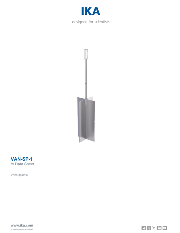 

Data Sheet VAN SP 1

