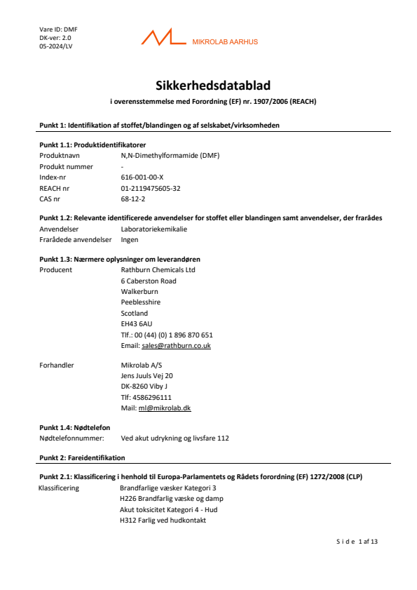 

NN Dimethylformamide

