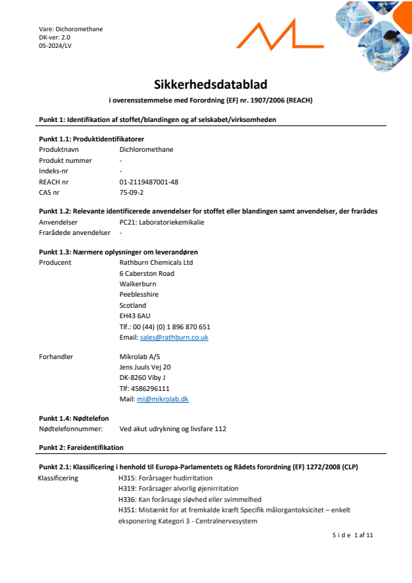 

Dichloromethane

