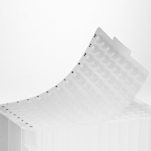 Siliconemåtte til 500 µll Deep Well  plader med 96 runde brønde