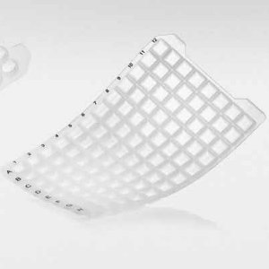 Siliconemåtte til 2.0 ml Deep Well  plader med 96 kvadratiske brønde
