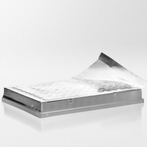 Selvklæbende Alufilm til fryseopbevaring DNA DNase RNase og pyrogen fri. Steril R