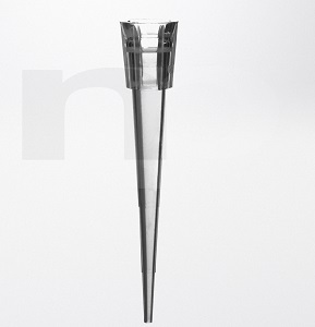 Pipettespids PP 10 µl kort Steril R 96 tips/rack RNase DNase Pyrogen og DNA fri