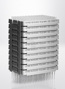 Pipettespids PP 20 µl Super slim Steril R 96 tip/refill RNase DNase Pyrogen og DNA fri