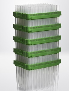 Pipettespids PP 1250 µl Steril R 96 tips/refill RNase DNase Pyrogen og DNA fri