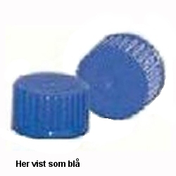 Screw cap PP, GL45 yellow